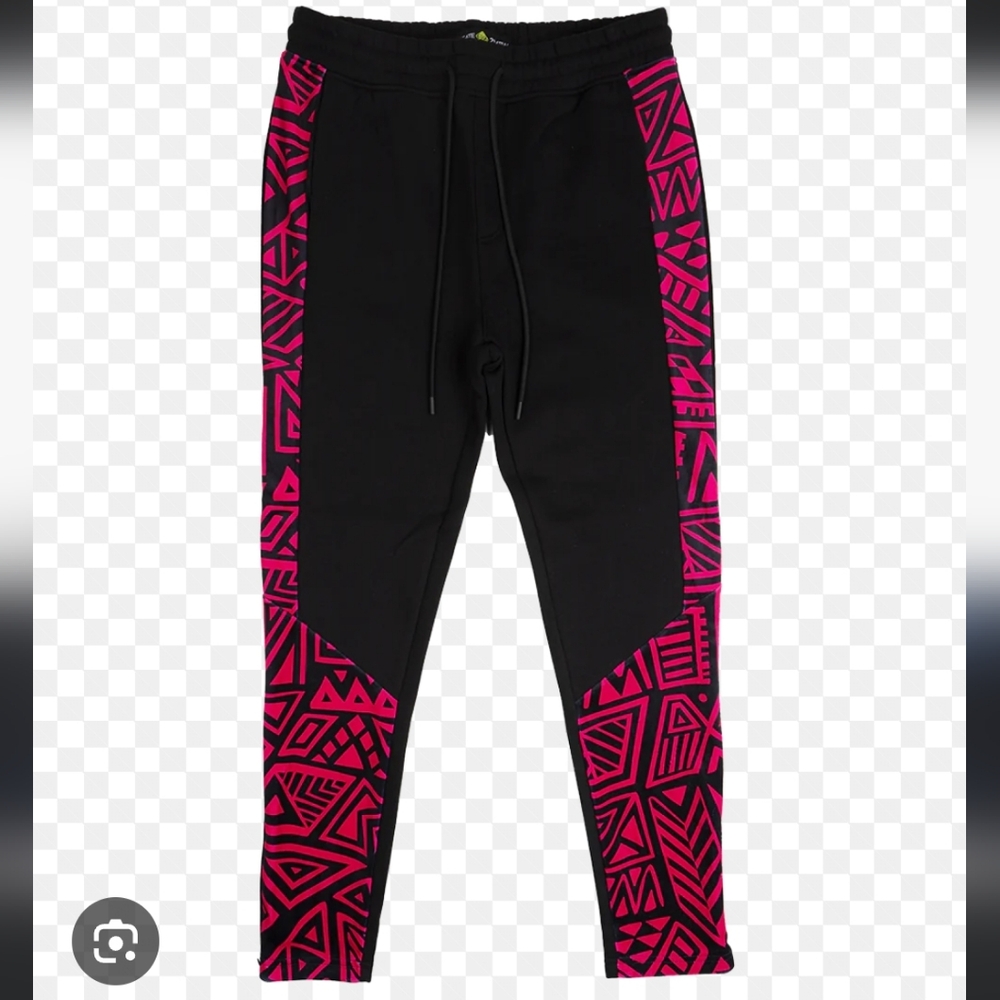 Create 2MRW Men,s Jogger Pants Size Large Hot Pink NWT